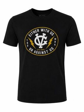 VGHC Violent Gentlemen Hockey Club Black Graphic Tee Men’s Short Sleeve